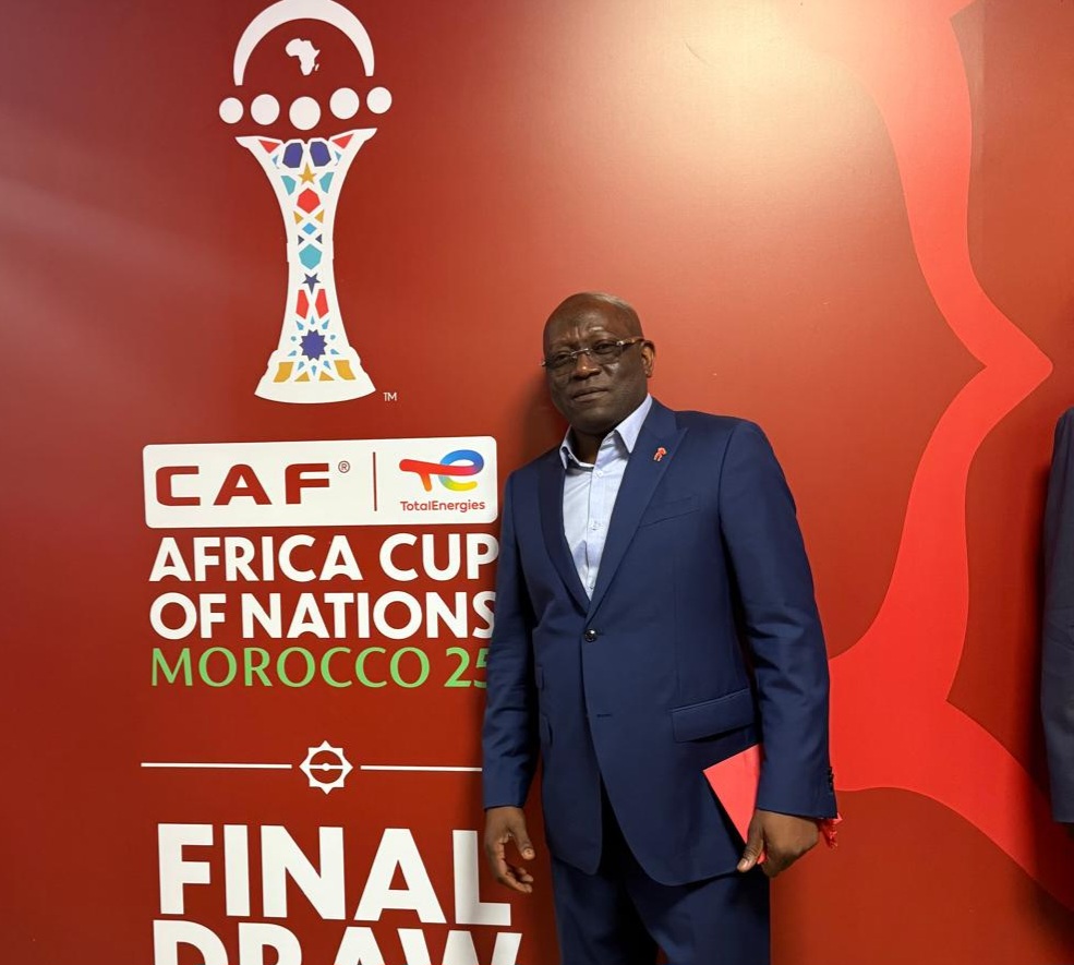 Maroc- Présence de Bouba Sampil au lieu du tirage au sort de la CAN 2025: