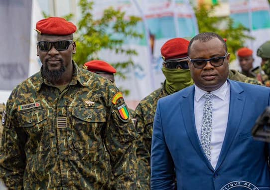 ses rapports avec le Général Doumbouya: « nous échangeons régulièrement »