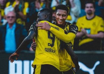 double buteur, le pépite, Serhou Guirassy porte Dortmund vers la victoire