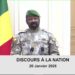 Armée Mali: Discours du président de la transition, chef de l’état, chef suprême des armées, à l’ occasion du 65e anniversaire de l’armée malienne